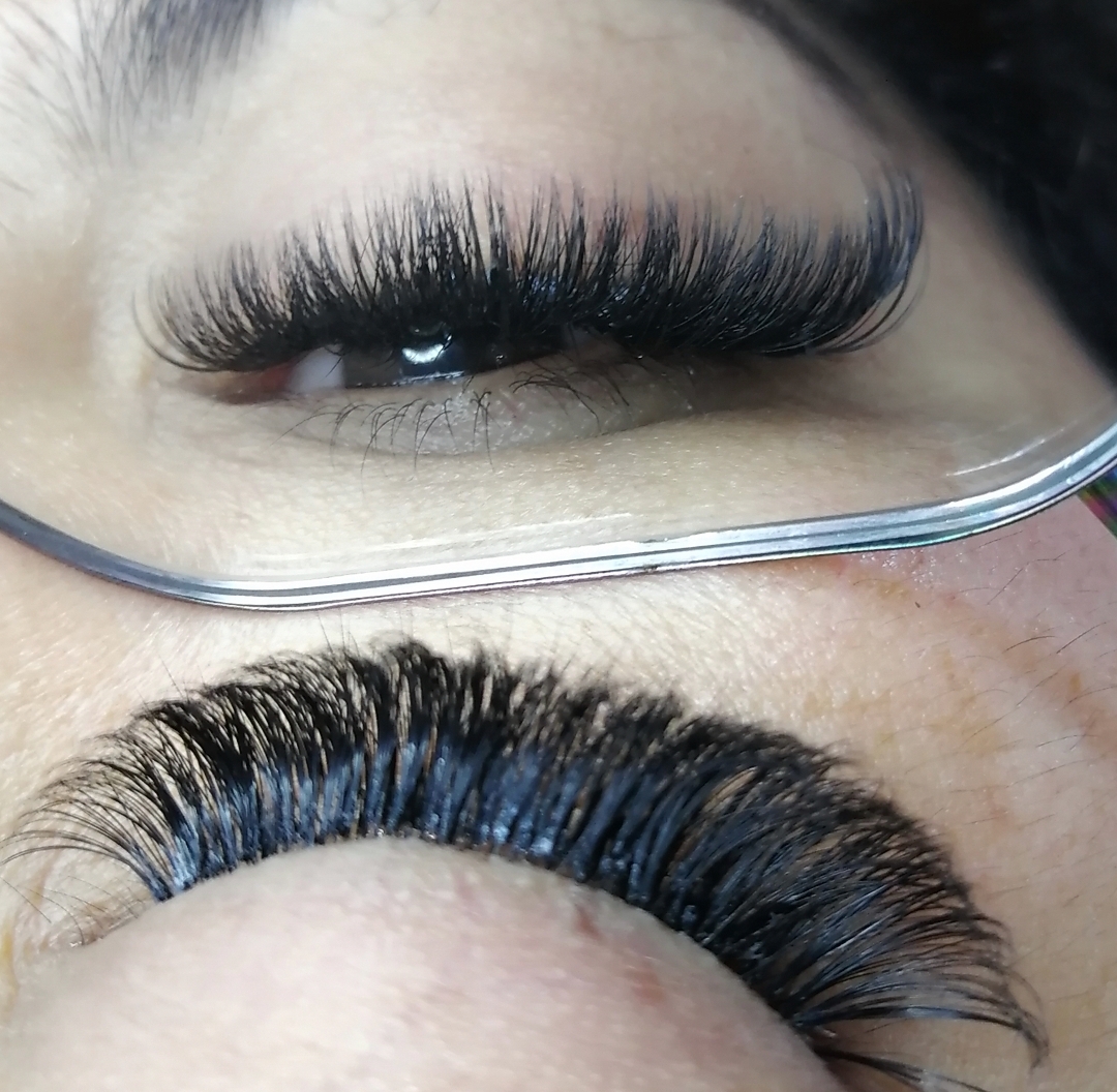 Extensiones de pestañas